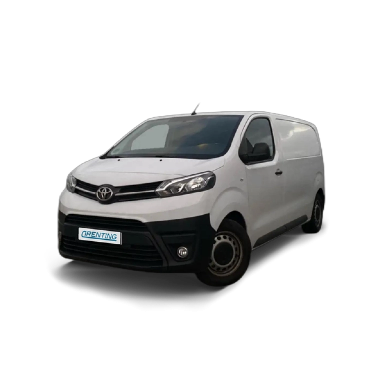 Renting Toyota Proace Van Media L1 1.5D GX 120 Blanco