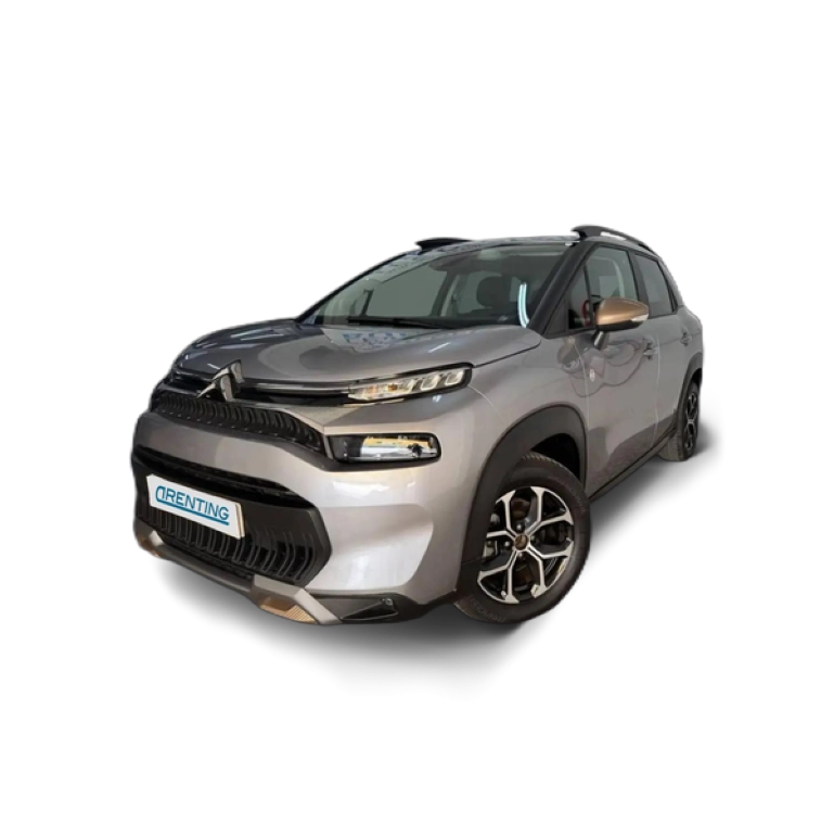 Renting Citroen C3 Aircross Puretech S&S C-Series 110 Gris 3