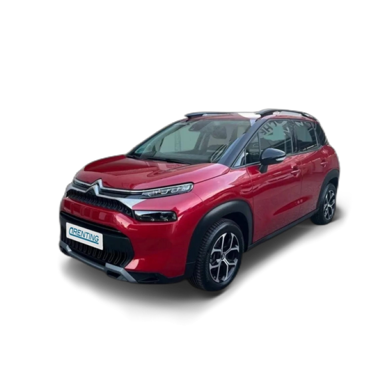 Renting Citroen C3 Aircross Puretech S&S Plus 110 Rojo