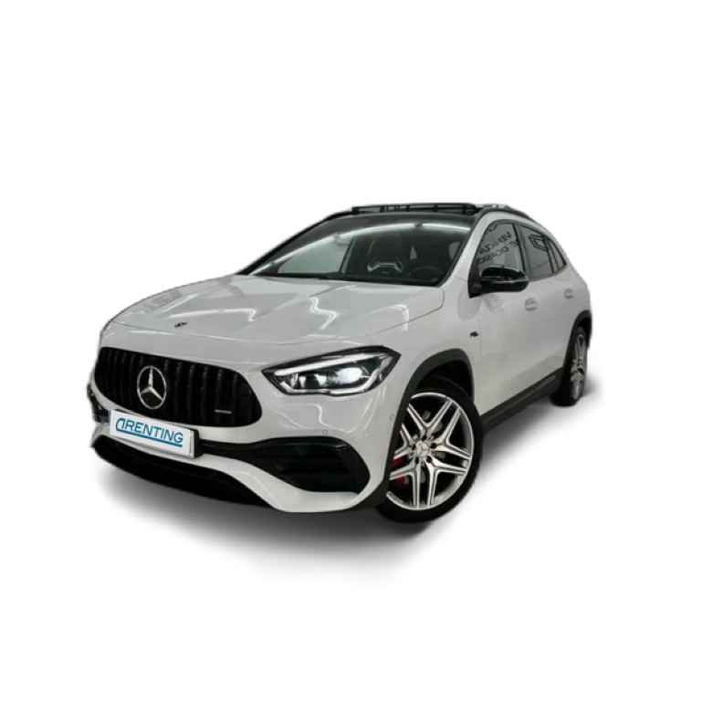 Renting Mercedes-Benz GLA 45 AMG S 4Matic+ 8G-DCT Blanco