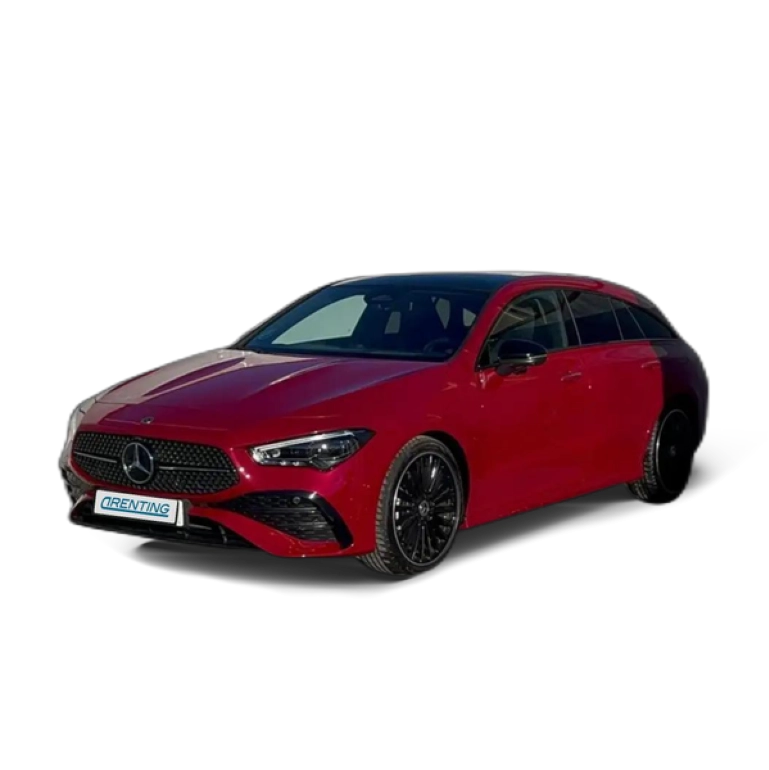 Renting Mercedes-Benz CLA 200 Shooting Brake 7G-DCT Rojo