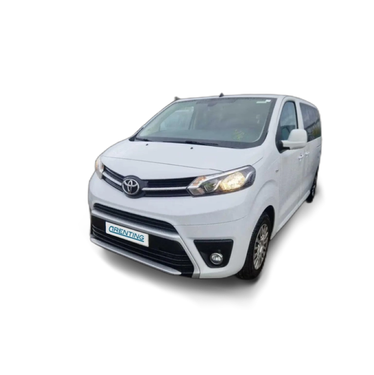 Renting Toyota Proace Shuttle L1 2.0D 106kW (145CV) 6MT VX 9p Blanco