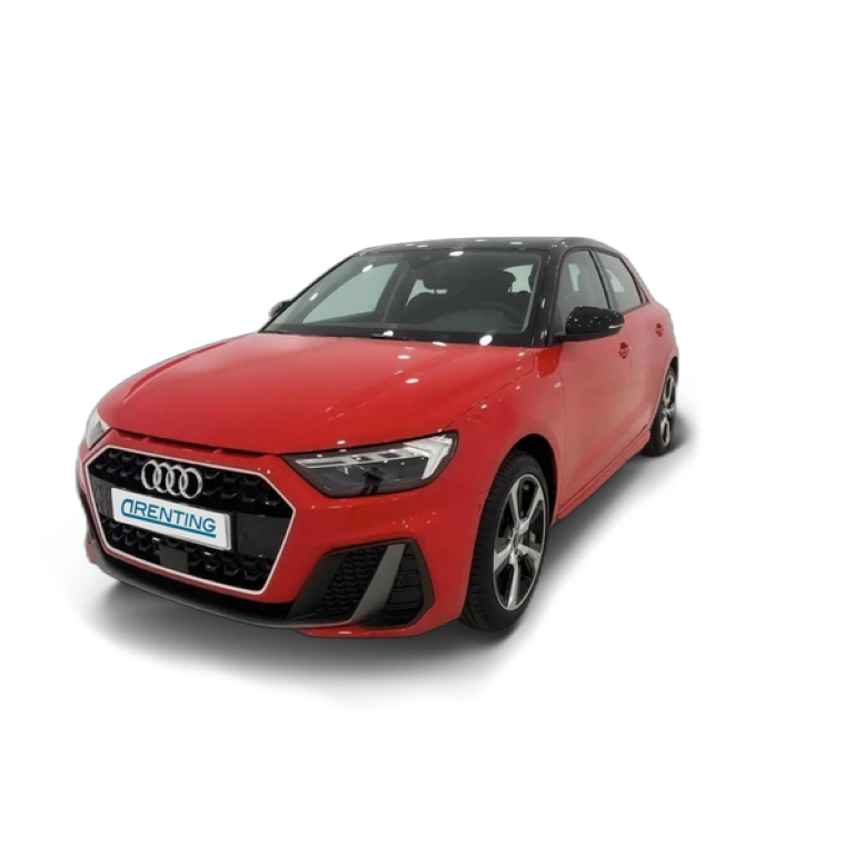 Renting Audi A1 Sportback 25 TFSI Adrenalin Rojo