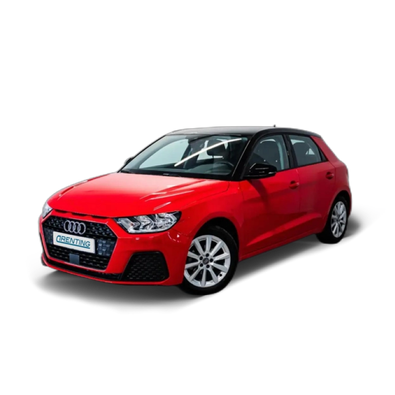 Renting Audi A1 Sportback 25 TFSI Advanced Rojo 1