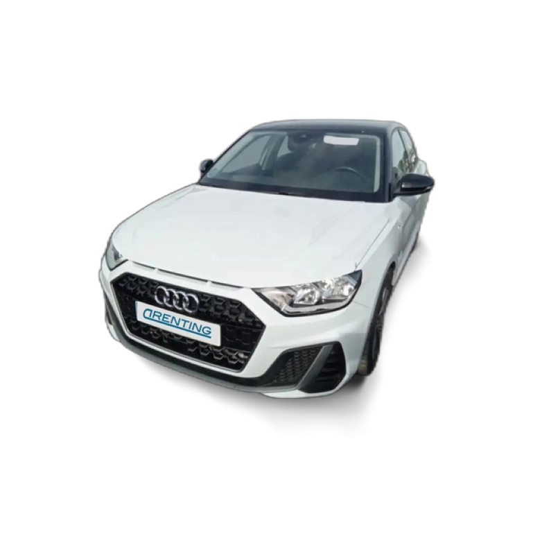 Renting Audi A1 Sportback 30 TFSI S line Blanco