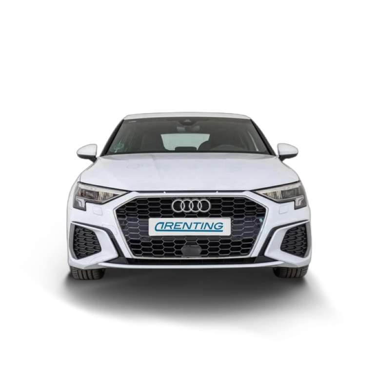 Renting Audi A3 Sportback 35TDI S line S tronic Blanco 3