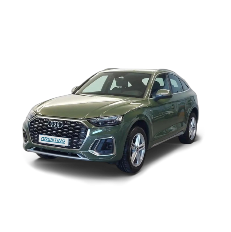 Renting Audi Q5 Sportback 40 TDI quattro-ultra S line S tronic 150 Verde