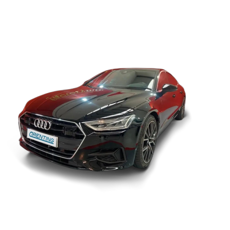 Renting Audi A7 Sportback 40 TDI S tronic 150kW Negro