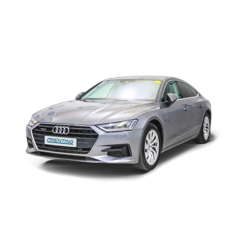 Renting Audi A7 Sportback 55 TFSI 250kW quat-ult. S tron Gris