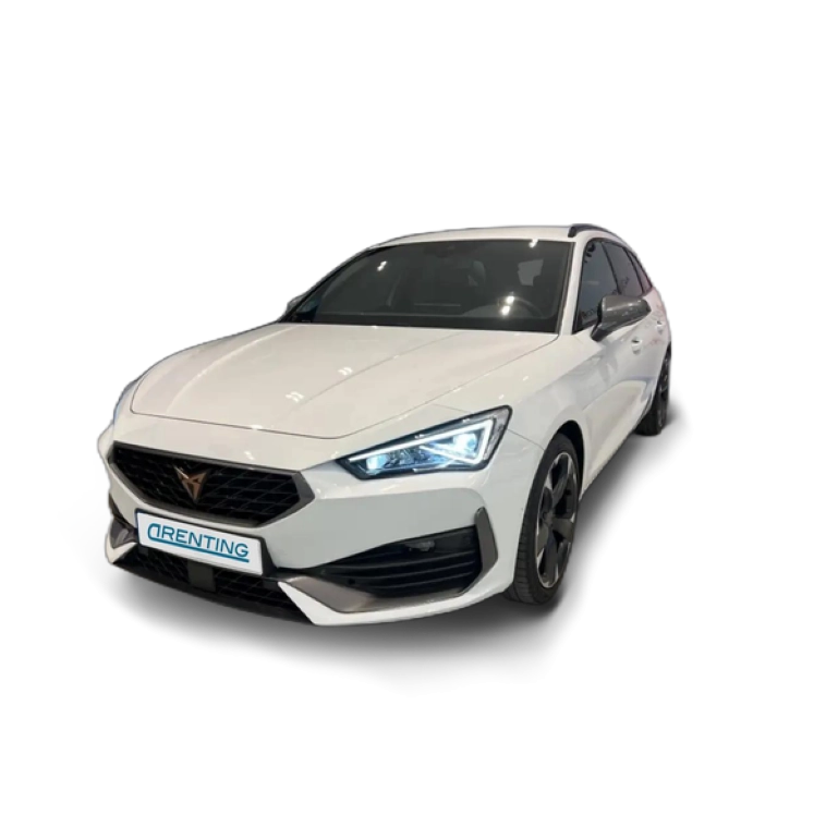 Renting CUPRA Leon Sportstourer 1.5 ETSI DSG 110KW Blanco 2