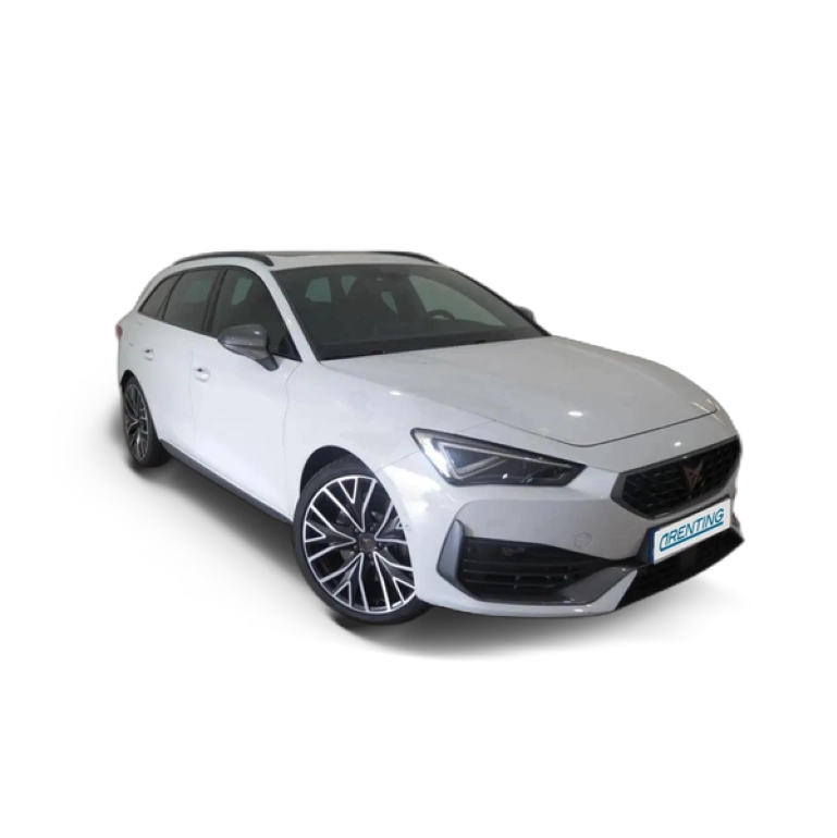 Renting CUPRA Leon Sportstourer 2.0 TSI VZ DSG 221Kw Blanco