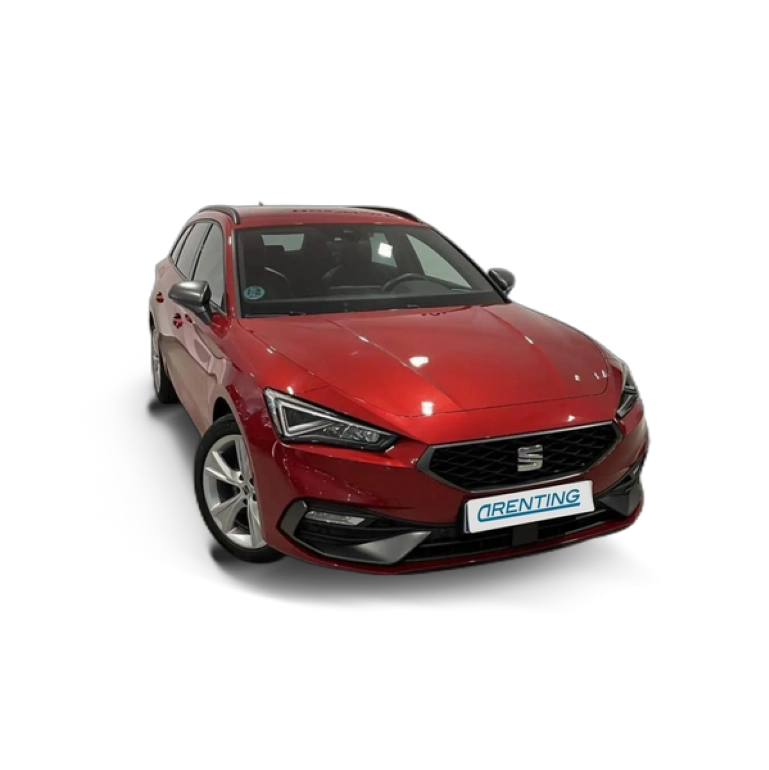 Renting SEAT Leon ST 1.4 TSI e-Hybrid S&S FR XM DSG-6 204 Rojo