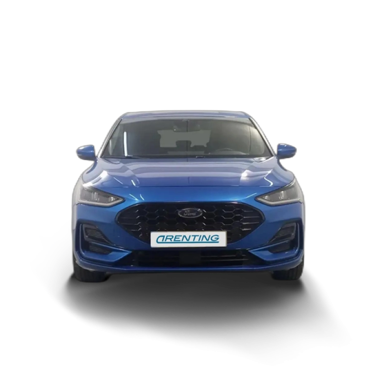 Renting Ford Focus ST-Line Azul 3