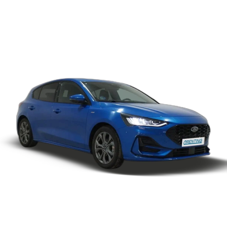 Renting Ford Focus ST-Line Azul 2