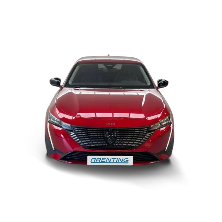 Renting Peugeot 308 SW 1.5 BlueHDi S&amp;S Allure Pack EAT8 130 Rojo