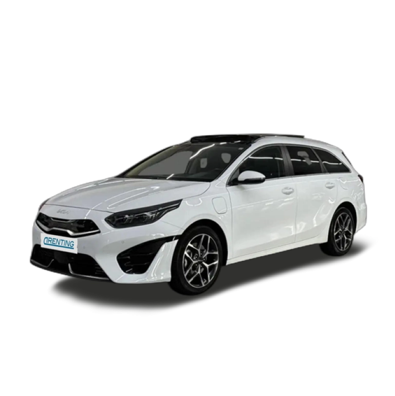 Renting Kia Ceed / cee’d Tourer 1.6 PHEV eMotion Aut. Blanco