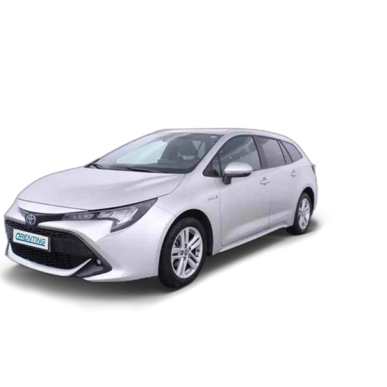 Renting Toyota Corolla Touring Sports 125H Active Tech Plateado