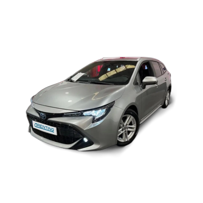 Renting Toyota Corolla Touring Sports 125H Active Tech Gris