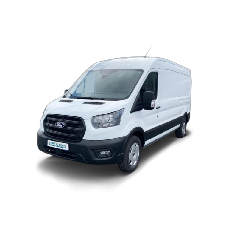 Renting Ford Transit 2.0 ECOBLUE 96KW 350 L3H2 TREND FWD 4P Blanco