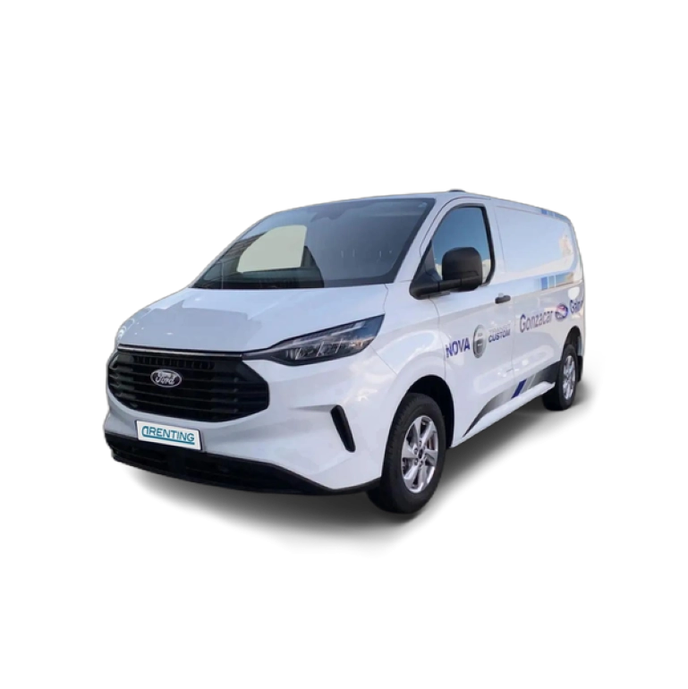 Renting Ford Transit Custom 2.0 ECOBLUE 110KW 300 TREND VAN SWB Blanco