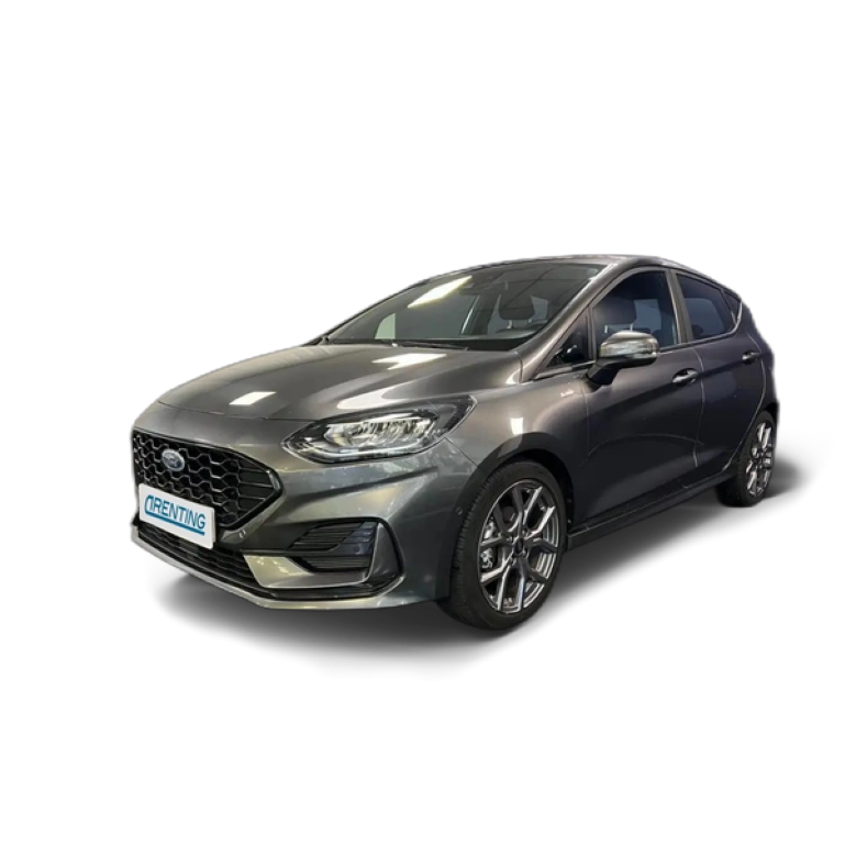 Renting Ford Fiesta 1.0 EcoBoost MHEV ST Line 125 Gris 3