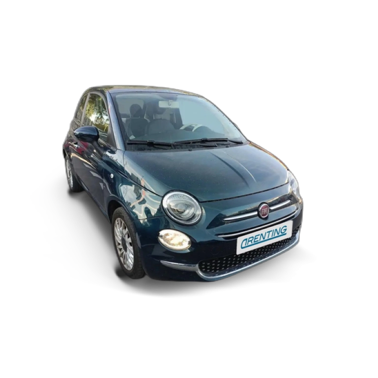 Renting Fiat 500 1.0 Hybrid Dolcevita 52kW Azul