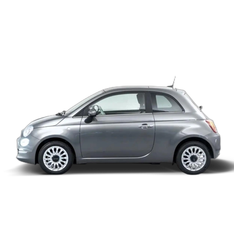 Renting Fiat 500 1.0 Hybrid Dolcevita 52kW Gris 2 1