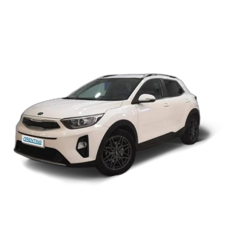 Renting Kia Stonic 1.0 T-GDi Eco-Dynamic Black Edition DCT 120 Blanco