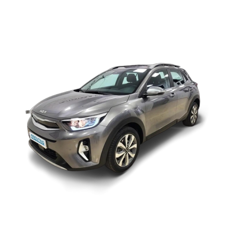 Renting Kia Stonic 1.0 T-GDi MHEV Drive 100 Gris 1