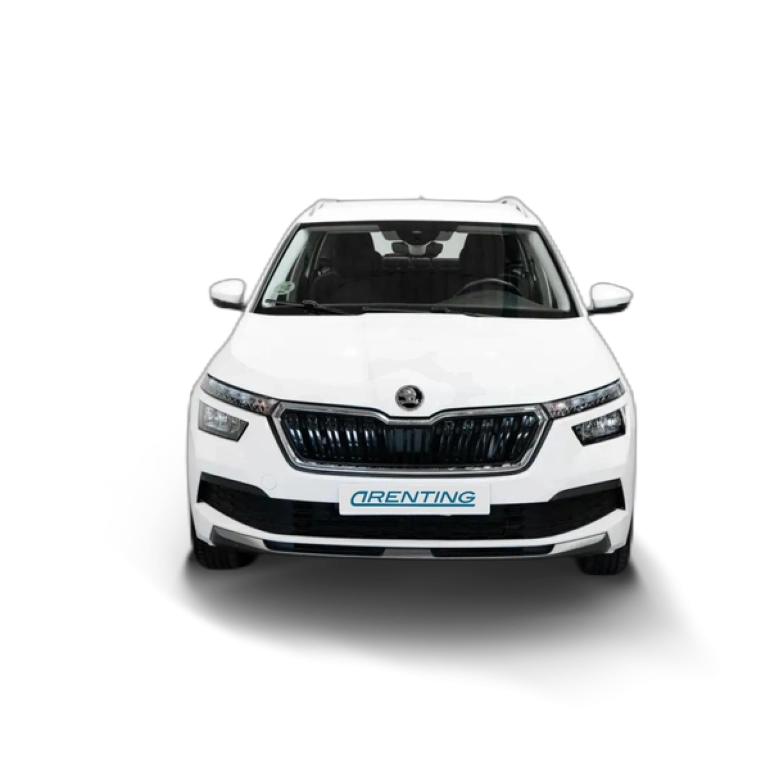 Renting Skoda Karoq 1.0 TSI Ambition DSG Blanco