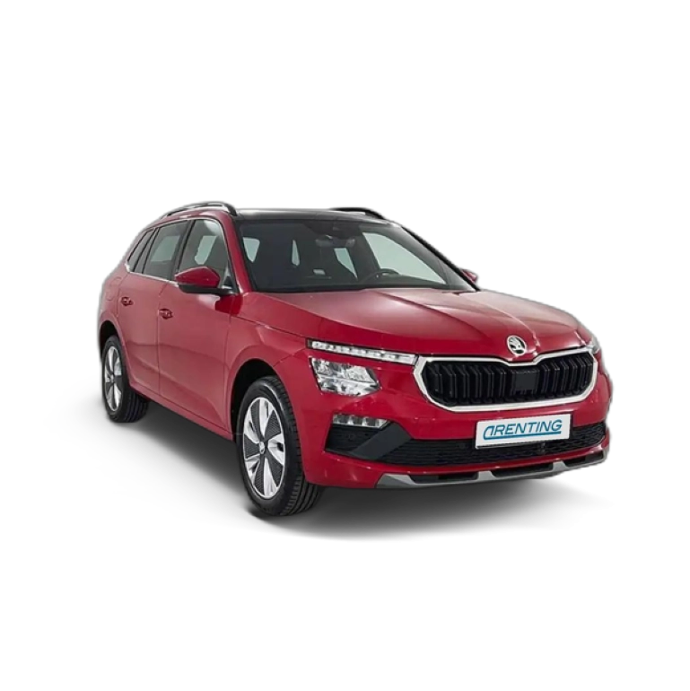 Renting Skoda Kamiq 1.0 TSI Design 85kW Rojo