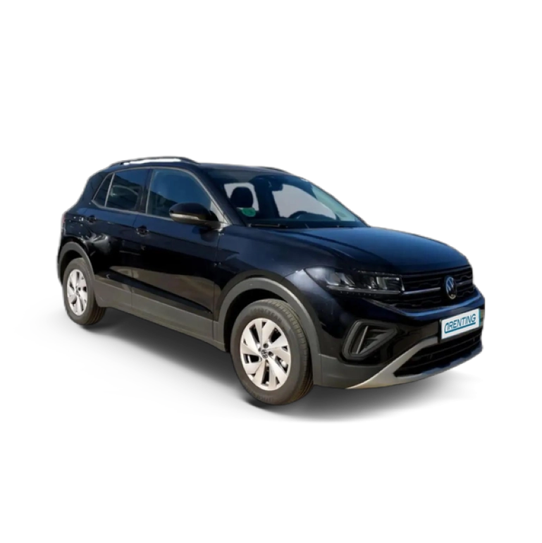 Renting Volkswagen T-Cross 1.0 TSI Life 70kW Negro 2