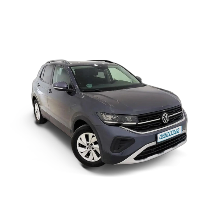 Renting Volkswagen T-Cross 1.0 TSI Life 70kW Gris 1