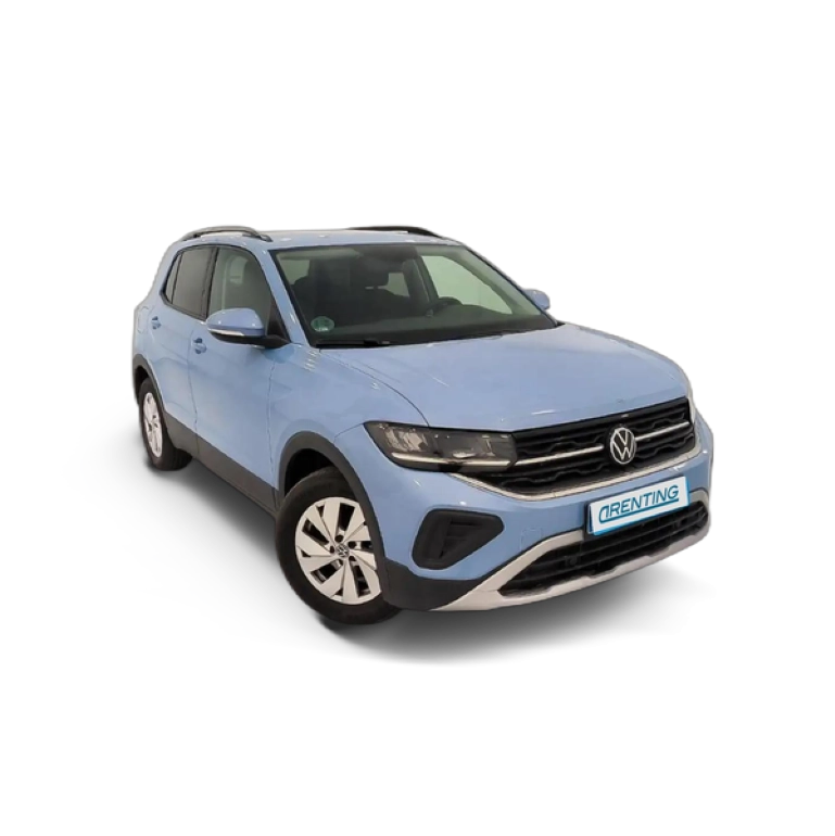 Renting Volkswagen T-Cross 1.0 TSI Life 70kW Azul 1