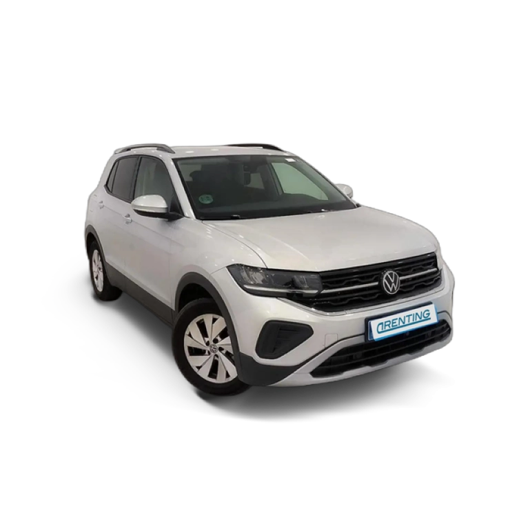 Renting Volkswagen T-Cross 1.0 TSI Life 85kW Plateado