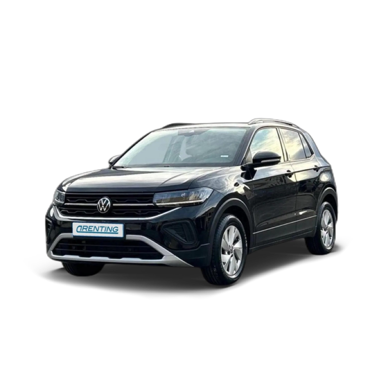 Renting Volkswagen T-Cross 1.0 TSI Life 85kW Negro 1