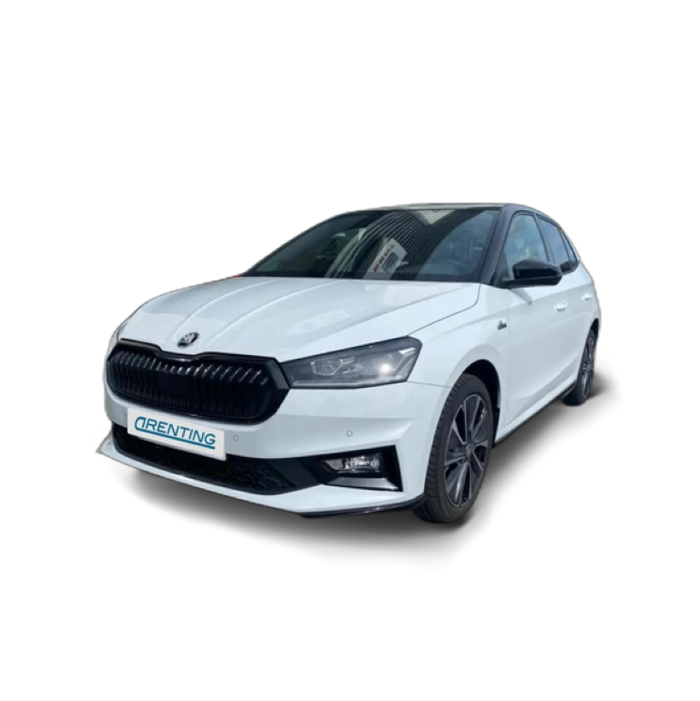 Renting Skoda Fabia 1.0 TSI Monte Carlo DSG 81kW Blanco