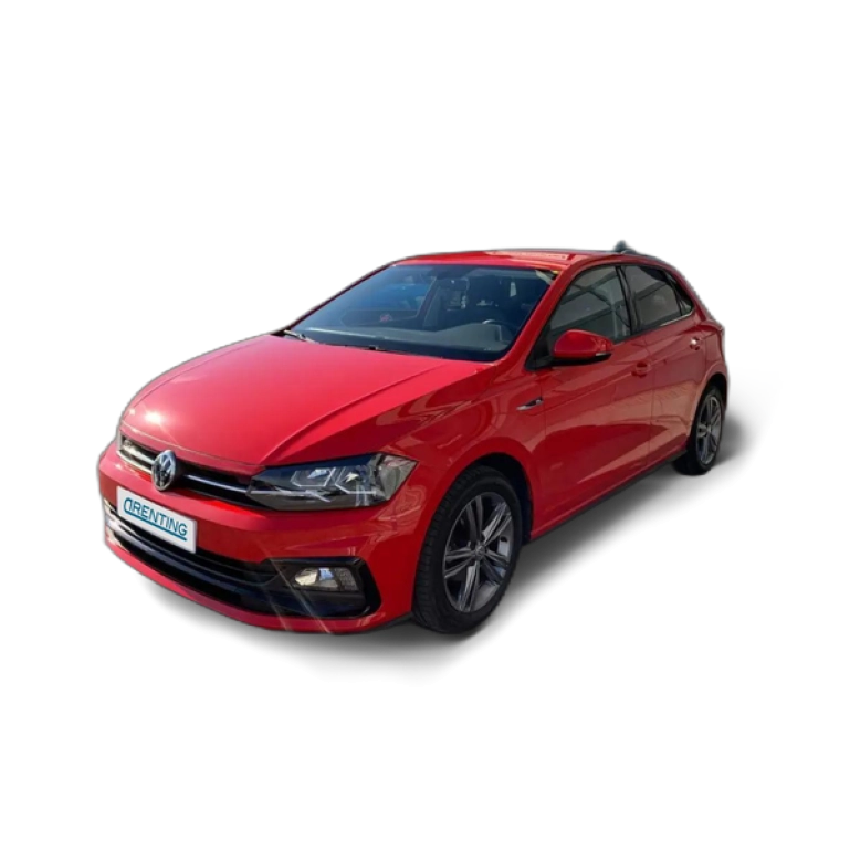 Renting Volkswagen Polo 1.0 TSI Sport 70kW Rojo