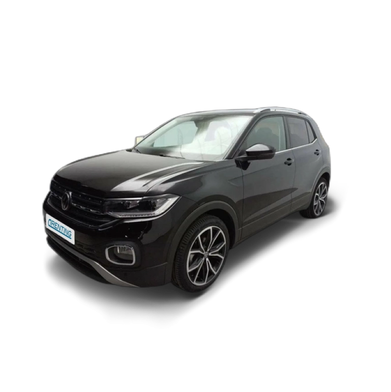 Renting Volkswagen T-Cross 1.0 TSI Sport 81kW Negro