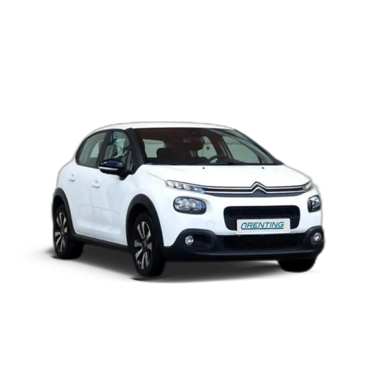 Renting Citroen C3 1.2 PureTech S&S Feel 83 Blanco