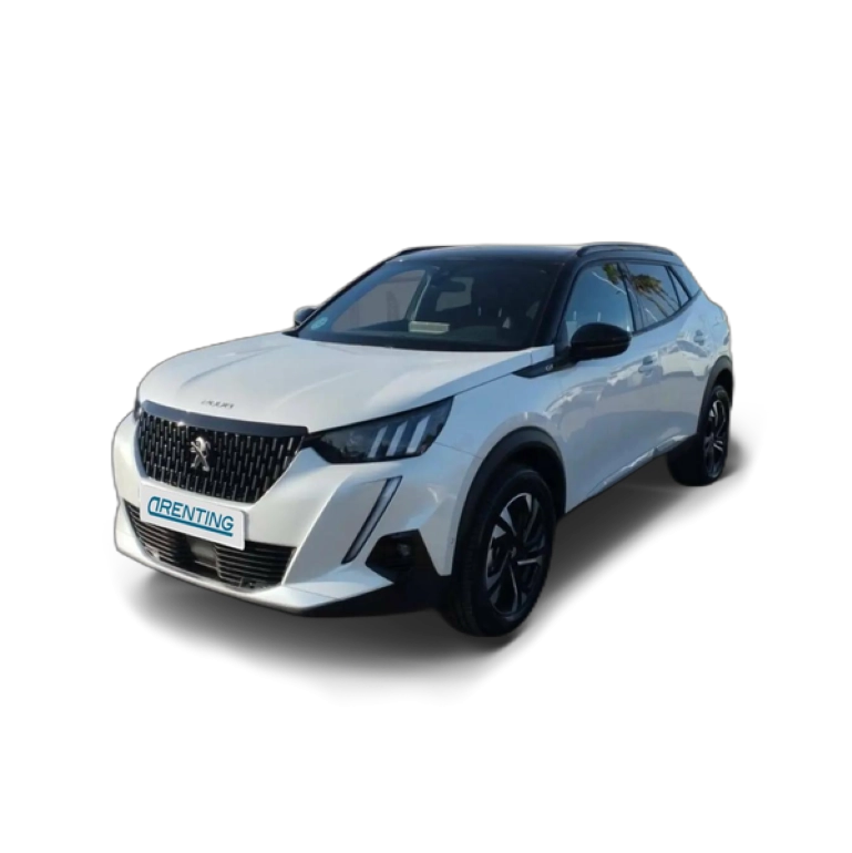 Renting Peugeot 2008 1.2 PureTech S&amp;S GT 130 Blanco