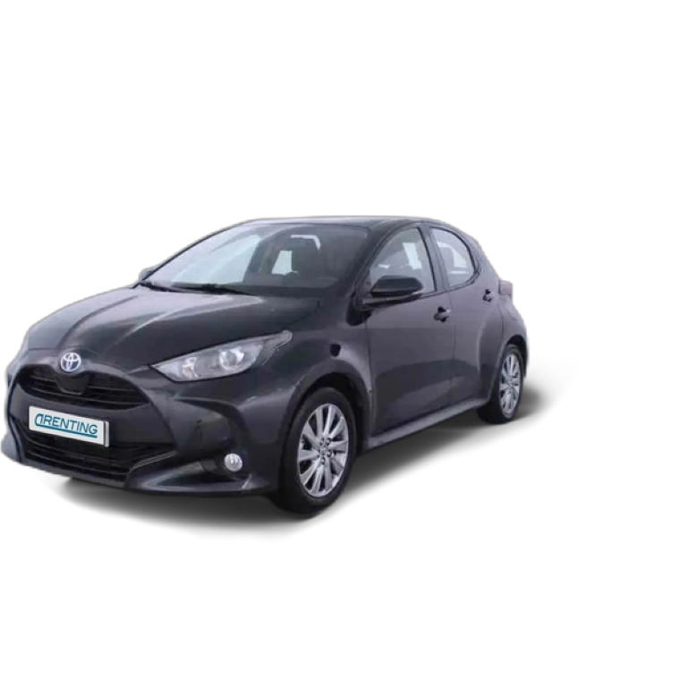 Renting Toyota Yaris 1.5 120H Active Tech Negro