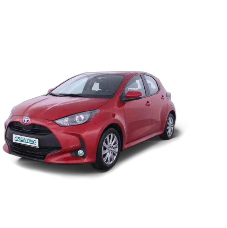 Renting Toyota Yaris 1.5 120H Active Tech Rojo