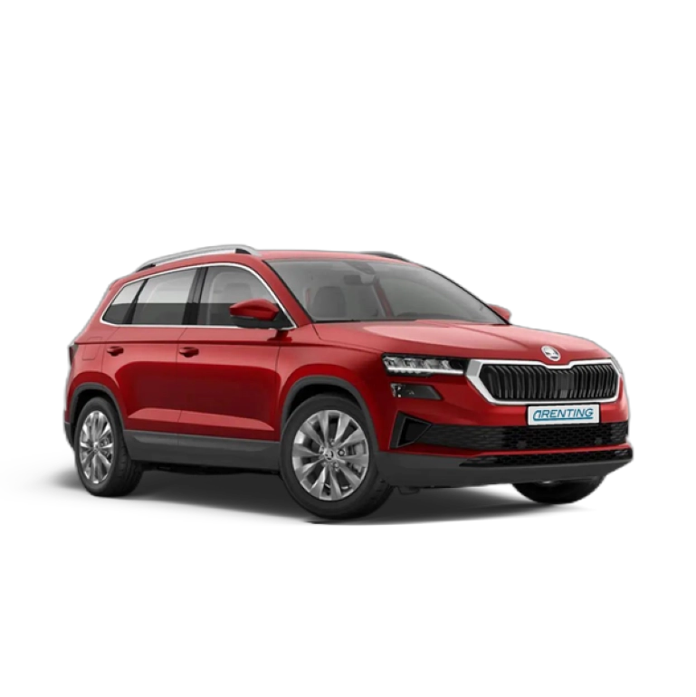 Renting Skoda Karoq 1.5 TSI Ambition ACT Rojo 1