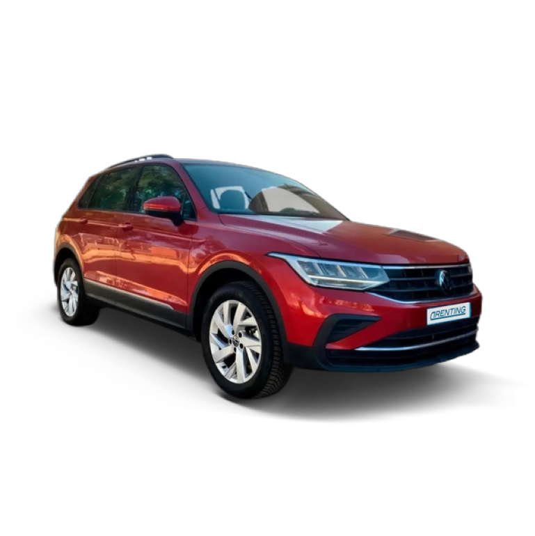 Renting Volkswagen Tiguan 1.5 TSI Life 96kW Rojo