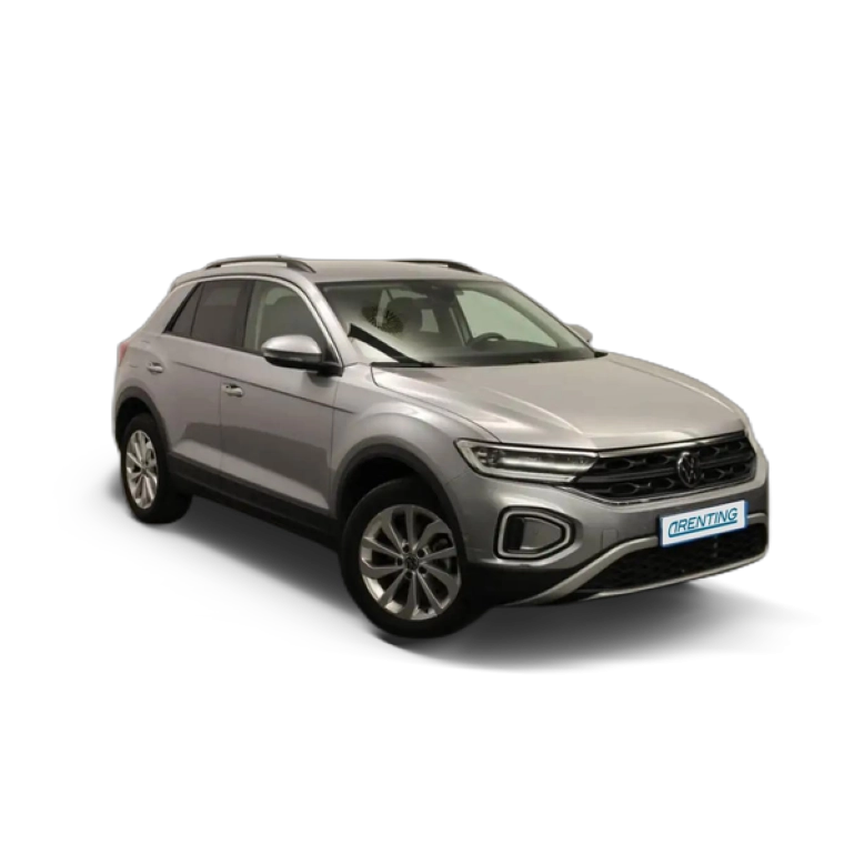 Renting Volkswagen T-Roc 1.5 TSI Life Plateado 4