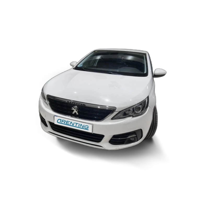 Renting Peugeot 308 1.5BlueHDi S&amp;S Style 100 Blanco