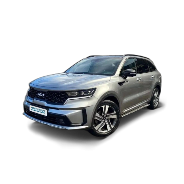 Renting Kia Sorento 1.6 T-GDi PHEV Black Edition 4×4 7pl Gris