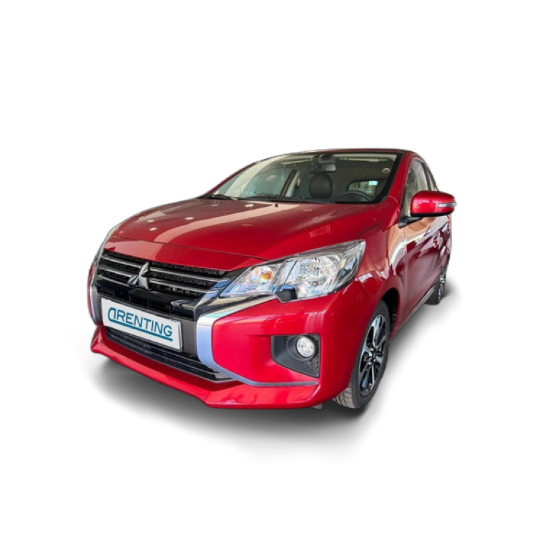 Renting Mitsubishi Space Star 120 MPI Kaiteki Rojo