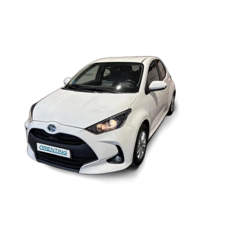 Renting Toyota Yaris 120H 1.5 Active Tech Blanco 3